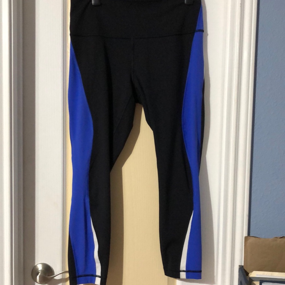 Lululemon leggings.  21”.  Black